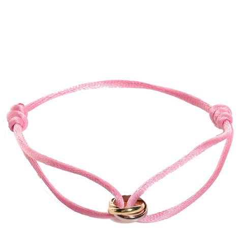 cartier pink bracelet|trinity bracelet cartier price.